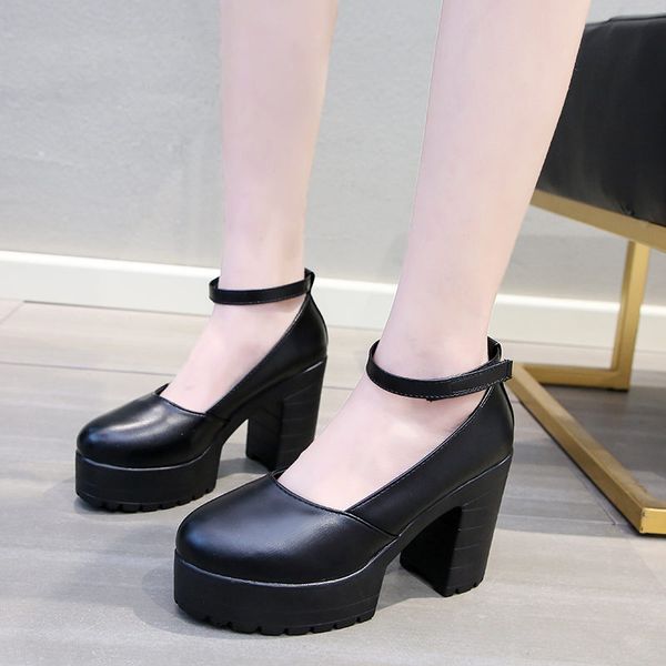 platform high heels shoes woman pumps sandals women summer shoes square heel sandal, Black
platform high heels shoes woman pumps sandals women summer shoes square heel sandal, Black