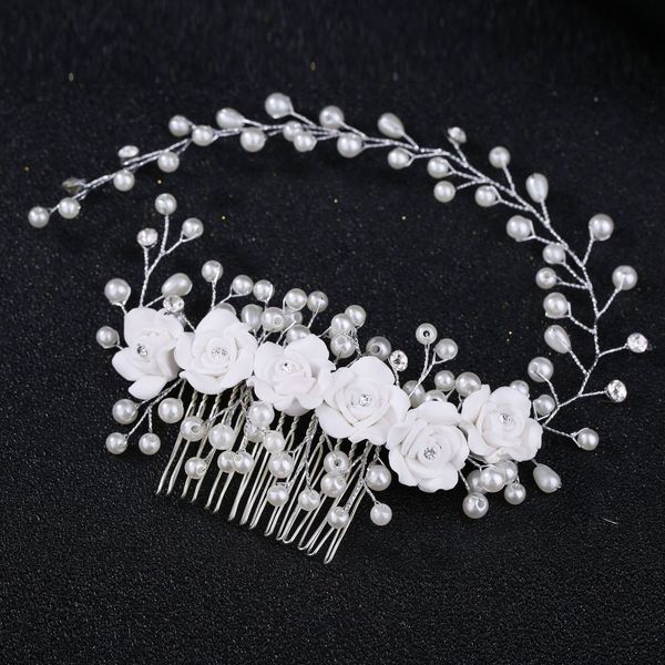 bride manual pearl flowers and plants soft tao huaduo hair comb hair band pgraphic studio with make up marry accessories head bring, Slivery;golden
bride manual pearl flowers and plants soft tao huaduo hair comb hair band pgraphic studio with make up marry accessories head bring, Slivery;golden