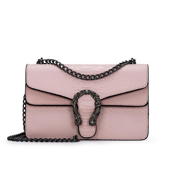women's bag 2018 version of small square new bag fashion snake embossed shoulder bags chain messenger bag
women's bag 2018 version of small square new bag fashion snake embossed shoulder bags chain messenger bag