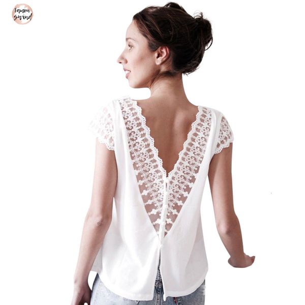 кружева backless блузка с коротким рукавом женщин с коротким рукавом кнопка назад двойной v шеи шифон лето elegant lady white top shirt
кружева backless блузка с коротким рукавом женщин с коротким рукавом кнопка назад двойной v шеи шифон лето elegant lady white top shirt
