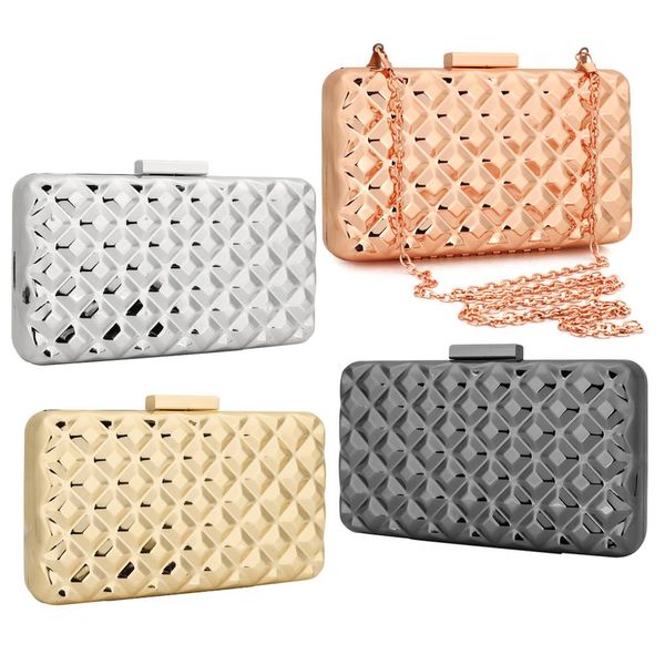solid alloy hard-surface box bags clutches simple evening bags women luxury party fashion purse rectangle pouch small handbags
solid alloy hard-surface box bags clutches simple evening bags women luxury party fashion purse rectangle pouch small handbags