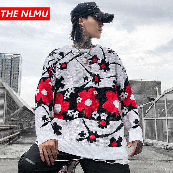 harajuku knitted sweaters men hip hop flower print pullover christmas sweater streetwear male fashion winter 2019 wg474, White;black
harajuku knitted sweaters men hip hop flower print pullover christmas sweater streetwear male fashion winter 2019 wg474, White;black