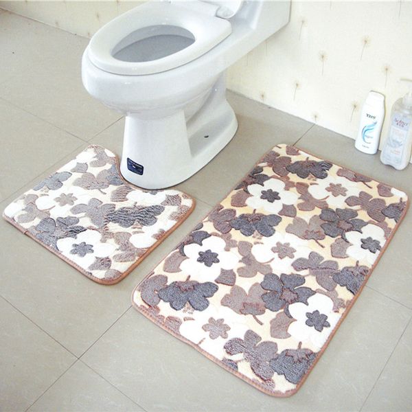 flower 2pcs bathroom bath mats set anti-slip floor mats toilet carpets soft bathroom rugs toilet pedestal rug product
flower 2pcs bathroom bath mats set anti-slip floor mats toilet carpets soft bathroom rugs toilet pedestal rug product