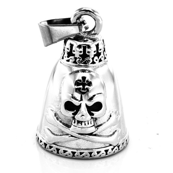 fanssteel stainless steel men's women's punk vintage jewelry cross bone skull rider bell skull biker pendant fsp17w94, Bronze;silver
fanssteel stainless steel men's women's punk vintage jewelry cross bone skull rider bell skull biker pendant fsp17w94, Bronze;silver