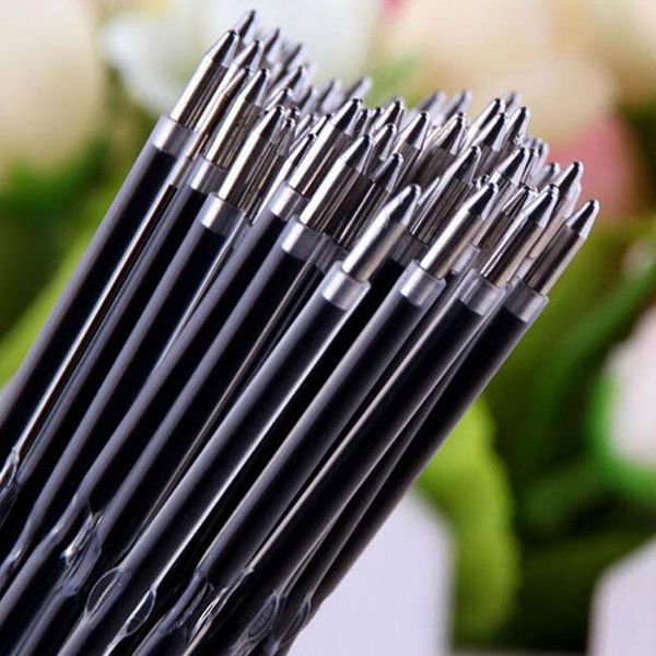 100pcs/lot 0.7mm pen rod stander ballpoint pen refill lead black blue 107mm office school supplies, Black;red
100pcs/lot 0.7mm pen rod stander ballpoint pen refill lead black blue 107mm office school supplies, Black;red