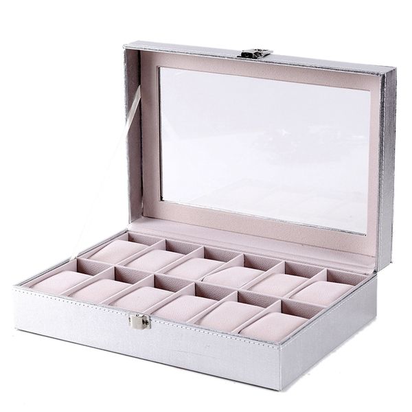 insert slots jewelry display storage case watch box organizer holder packaging silver for men valentine gift, Pink;blue
insert slots jewelry display storage case watch box organizer holder packaging silver for men valentine gift, Pink;blue