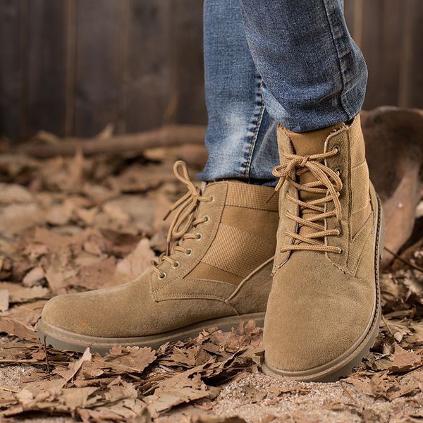 new men outdoor fashion lace-up ankle boots men british boots four season male botas waterproof outdoor shoes, Black
new men outdoor fashion lace-up ankle boots men british boots four season male botas waterproof outdoor shoes, Black