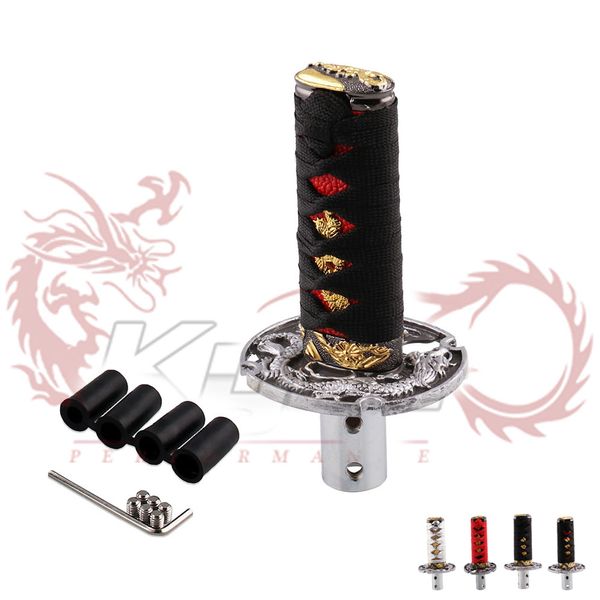 jdm short samurai sliver dragon sword shift knob 152mm205mm metal weighted katana shifter for universal car sk180
jdm short samurai sliver dragon sword shift knob 152mm205mm metal weighted katana shifter for universal car sk180