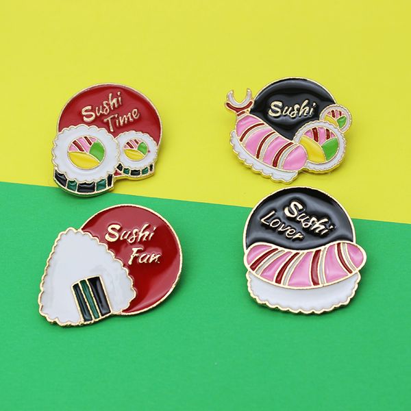 new product japanese sushi brooch cartoon cute salmon hand-held sushi rice ball delicious student breakfast pin gift, Gray
new product japanese sushi brooch cartoon cute salmon hand-held sushi rice ball delicious student breakfast pin gift, Gray
