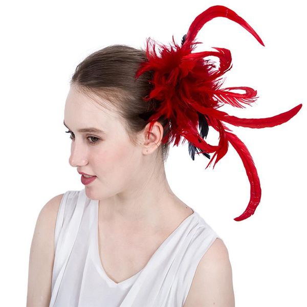 2019 new british fashion feather headdress bridal wedding headdress banquet party stage show ladies small hairpin
2019 new british fashion feather headdress bridal wedding headdress banquet party stage show ladies small hairpin