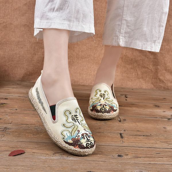 new womens fashion flat non-slip folk-custom breathable flax vintage embroidered shoe casual female single shoes espadrilles30, Black
new womens fashion flat non-slip folk-custom breathable flax vintage embroidered shoe casual female single shoes espadrilles30, Black