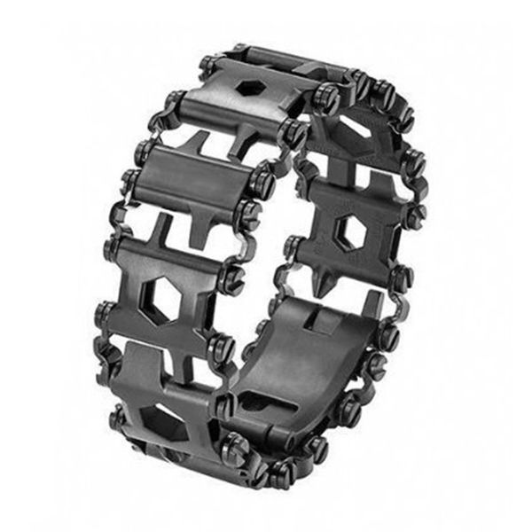 tread multifunction stainless steel bracelet outdoor bolt driver tools kit travel friendly wearable multitool 2018 c19021501, Black
tread multifunction stainless steel bracelet outdoor bolt driver tools kit travel friendly wearable multitool 2018 c19021501, Black