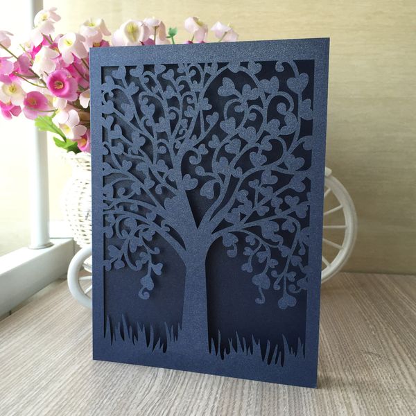 hollow laser cut love tree wedding invitation card flamboyance card apply to festival activity theme party invitation, Black
hollow laser cut love tree wedding invitation card flamboyance card apply to festival activity theme party invitation, Black