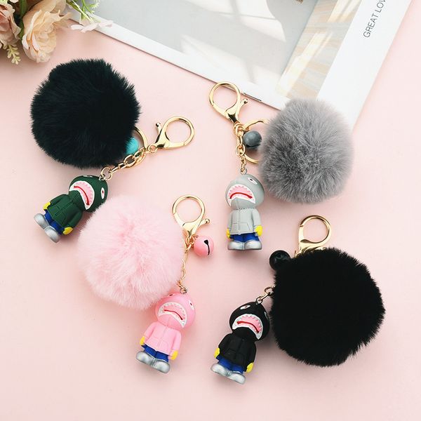 cute keychain sharked plush key chain bag pendant key ring holder hanging ornament bag decor kid gift cartoon whale, Silver
cute keychain sharked plush key chain bag pendant key ring holder hanging ornament bag decor kid gift cartoon whale, Silver