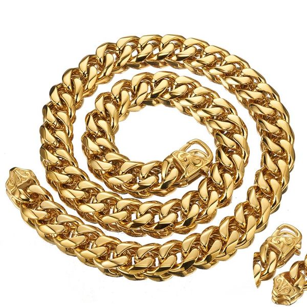 men and women necklace heavy cuba miami chain solid high polished stainless steel raised pattern holiday gift charm jewelry 2020, Silver
men and women necklace heavy cuba miami chain solid high polished stainless steel raised pattern holiday gift charm jewelry 2020, Silver