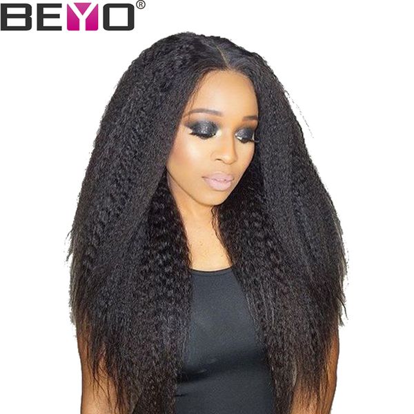 raw virgin indian hair 360 lace frontal wig pre plucked with baby hair kinky straight human hair wigs full end remy 150% beyo, Black;brown
raw virgin indian hair 360 lace frontal wig pre plucked with baby hair kinky straight human hair wigs full end remy 150% beyo, Black;brown