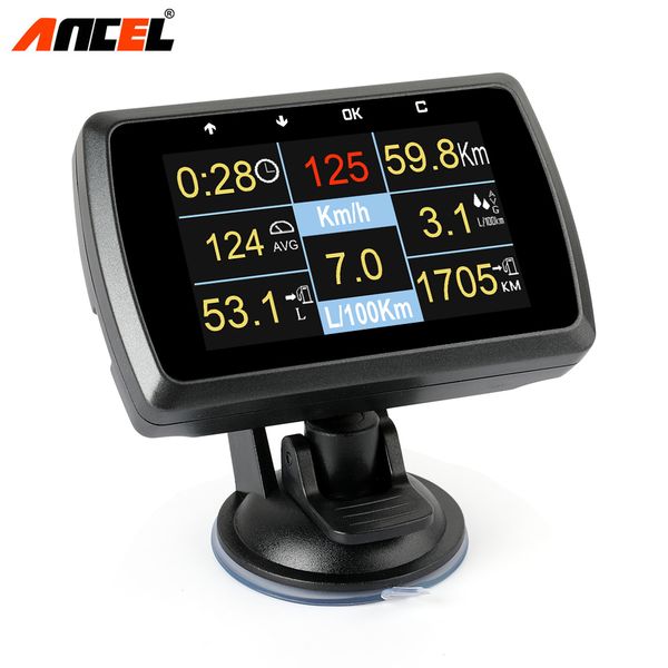 ancel a501 car obd2 hud on-board computer driving speed meter fuel consumption water temperature volt digital display
ancel a501 car obd2 hud on-board computer driving speed meter fuel consumption water temperature volt digital display
