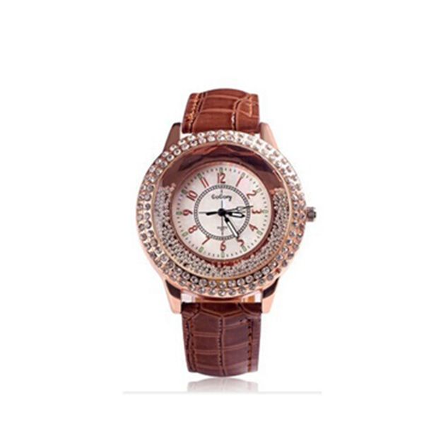 wristwatch shining diamond leisure analog leather graceful women leather watches strap active luxury simple quartz wrist watches, Slivery;brown
wristwatch shining diamond leisure analog leather graceful women leather watches strap active luxury simple quartz wrist watches, Slivery;brown