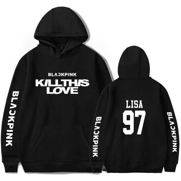 men women hoodie new fashion blackpink killthislove printing teens hedging sweatshirts hipsters teens pullover hoodies, Black
men women hoodie new fashion blackpink killthislove printing teens hedging sweatshirts hipsters teens pullover hoodies, Black