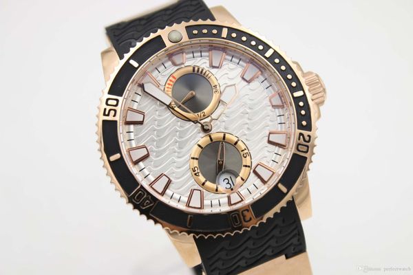 2018~2019 brand 265-90-3t/91 1846 diver series 42mm rubber strap transparent automtic mechanical rose gold white dial sports watch, Slivery;brown
2018~2019 brand 265-90-3t/91 1846 diver series 42mm rubber strap transparent automtic mechanical rose gold white dial sports watch, Slivery;brown