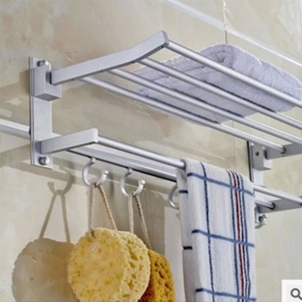 smartlife wall mounted space double layer pallet hook bathroom shelf bathroom accessories towel bar towel racks
smartlife wall mounted space double layer pallet hook bathroom shelf bathroom accessories towel bar towel racks