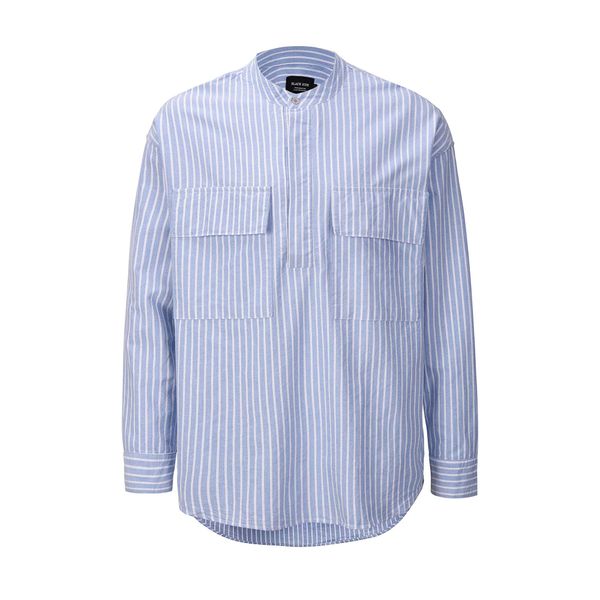 blue white stripes henley neck shirt winter long sleeve hip hop streetwear sweatshirt men women unisex, White;black
blue white stripes henley neck shirt winter long sleeve hip hop streetwear sweatshirt men women unisex, White;black