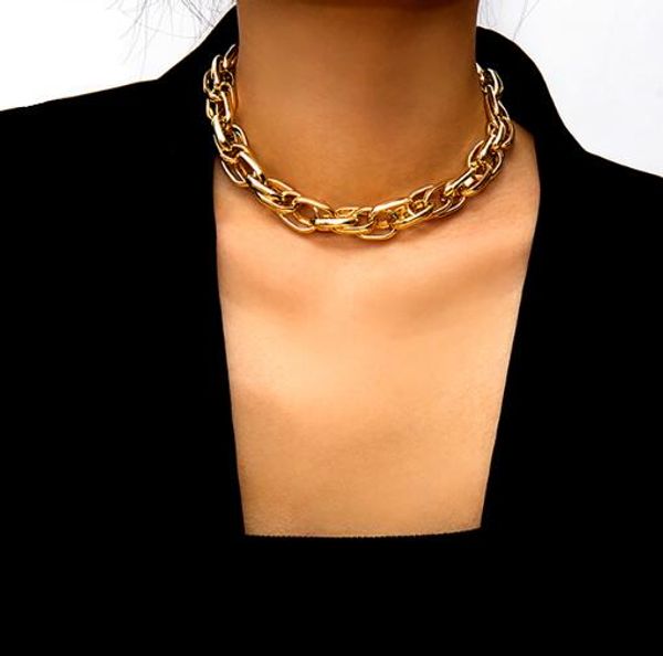 punk преувеличены heavy metal big толстые цепи choker ожерелье женщины гот fashion night club jewelry женский simple twist short chocker col, Silver
punk преувеличены heavy metal big толстые цепи choker ожерелье женщины гот fashion night club jewelry женский simple twist short chocker col, Silver