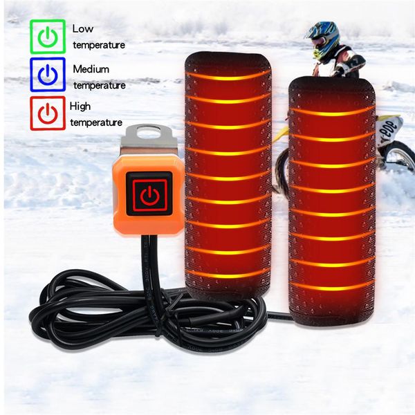 1 pair of motocross heated grip removable handle cover with three-level indicator light handlebar warmer for motorcycle electric
1 pair of motocross heated grip removable handle cover with three-level indicator light handlebar warmer for motorcycle electric