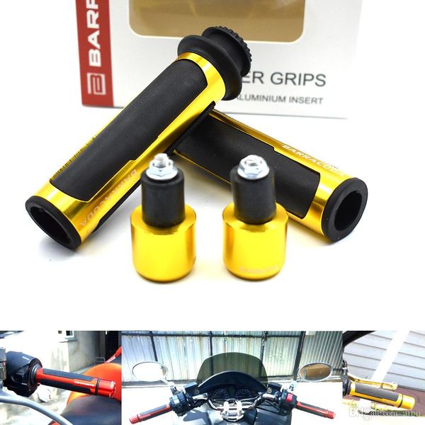 for universal cnc motorcycle handle bar ends bicycle street hand grips and box for yamaha honda bmw ktm motorcycle handlebar 7/8 "22mm
for universal cnc motorcycle handle bar ends bicycle street hand grips and box for yamaha honda bmw ktm motorcycle handlebar 7/8 "22mm