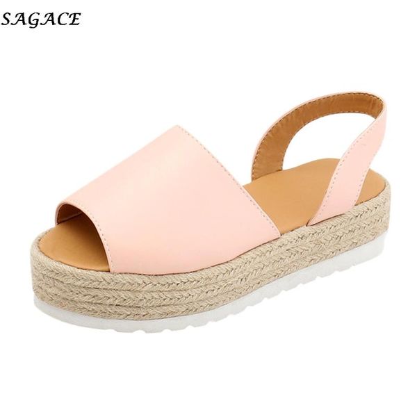sagace new women's ladies summer flat playform woven thick-bottom sandals roman indoor and outdoor high-heeled casual sandals, Black
sagace new women's ladies summer flat playform woven thick-bottom sandals roman indoor and outdoor high-heeled casual sandals, Black