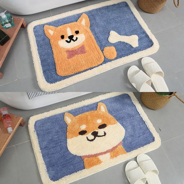 great river cartoon akita flocking carpet mats household bathroom door bath mat water-absorbing foot mat
great river cartoon akita flocking carpet mats household bathroom door bath mat water-absorbing foot mat