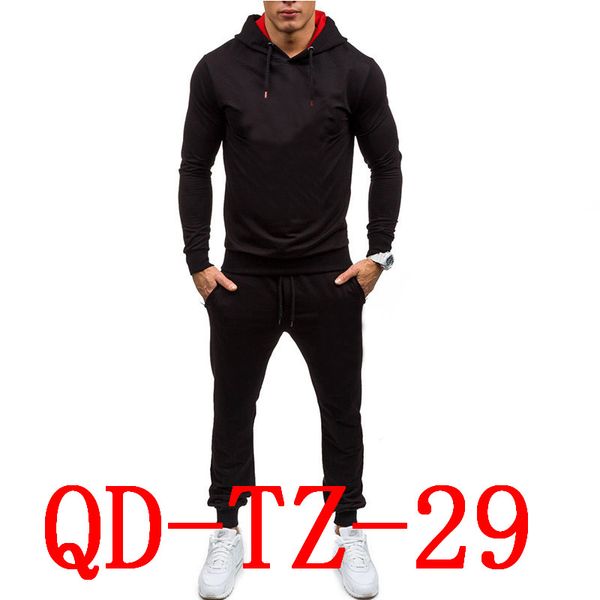 2019 new fashion men hoodies suits brand tracksuit men hip hop sweatshirts+sweatpants autumn winter hooded pullover, Black
2019 new fashion men hoodies suits brand tracksuit men hip hop sweatshirts+sweatpants autumn winter hooded pullover, Black