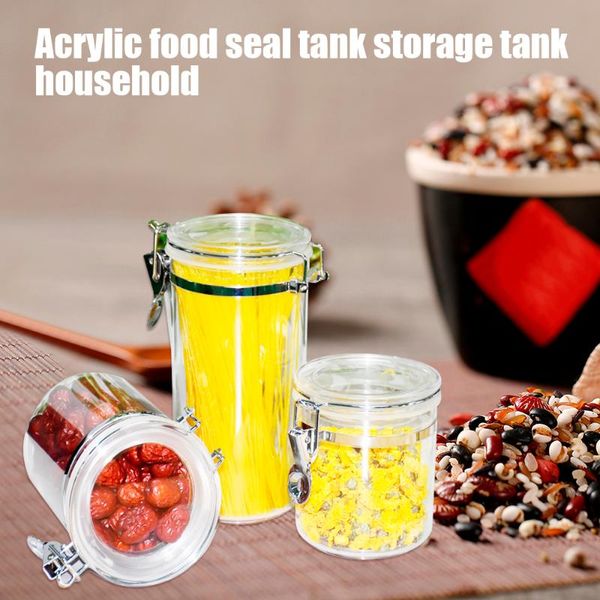 acrylic storage box plastic clear container set with pour lids kitchen storage bottles jars airtight dried grains tank
acrylic storage box plastic clear container set with pour lids kitchen storage bottles jars airtight dried grains tank