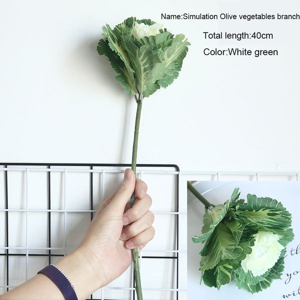 7pcs/lot artificial flower olive vegetables branch olive dish cabbage for home decoration wedding holding flowers plants wall fake flowers
7pcs/lot artificial flower olive vegetables branch olive dish cabbage for home decoration wedding holding flowers plants wall fake flowers