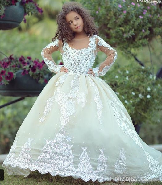 ivory ball gown flower girl' dresses lace appliques sheer long sleeve girls pageant dress beaded custom made kids formal dress birthda, White;blue
ivory ball gown flower girl' dresses lace appliques sheer long sleeve girls pageant dress beaded custom made kids formal dress birthda, White;blue