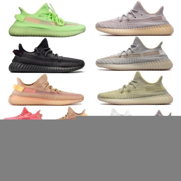 2 new classic kanye west clay static reflective gid glow in the dark fluorescence running shoes chaussures v men women sports sneakers
2 new classic kanye west clay static reflective gid glow in the dark fluorescence running shoes chaussures v men women sports sneakers
