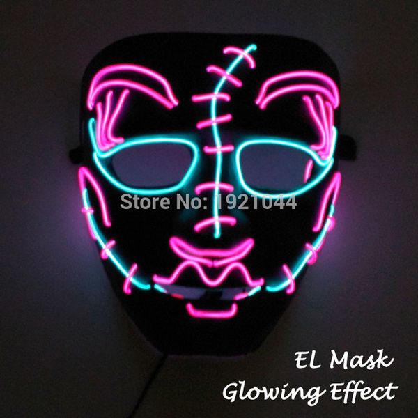 день рождения дизайн el wire mask led светящиеся маски rave костюм реквизит мигающий косплей маска для хэллоуина карнавал украшения партии
день рождения дизайн el wire mask led светящиеся маски rave костюм реквизит мигающий косплей маска для хэллоуина карнавал украшения партии