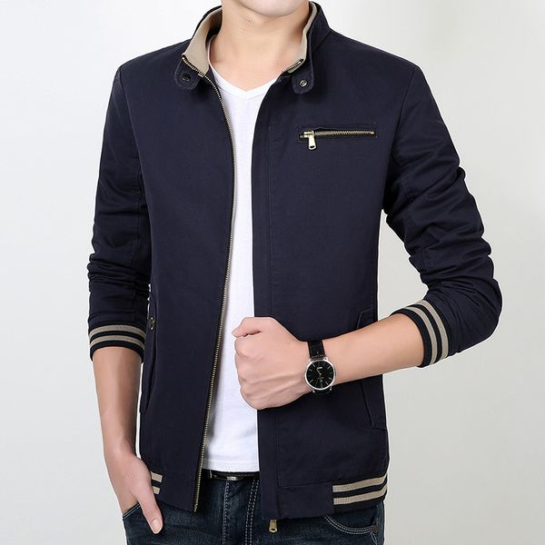 men's jackets pevsn spring autumn bomber male outwear windbreaker stand collar jacket mens zipper baseball slim coats clothing, Black;brown
men's jackets pevsn spring autumn bomber male outwear windbreaker stand collar jacket mens zipper baseball slim coats clothing, Black;brown