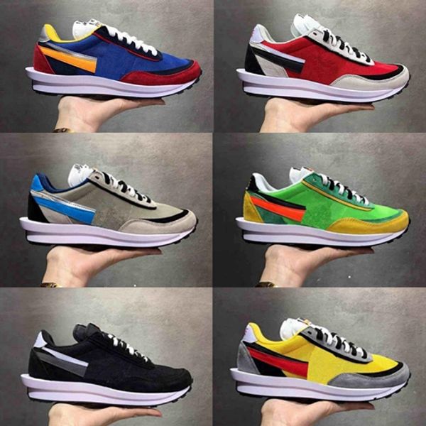 new sacai ldv waffle daybreak trainers shoes for men women fashion designer breathe tripe s sneakers sports running shoes 36-45, White;red
new sacai ldv waffle daybreak trainers shoes for men women fashion designer breathe tripe s sneakers sports running shoes 36-45, White;red