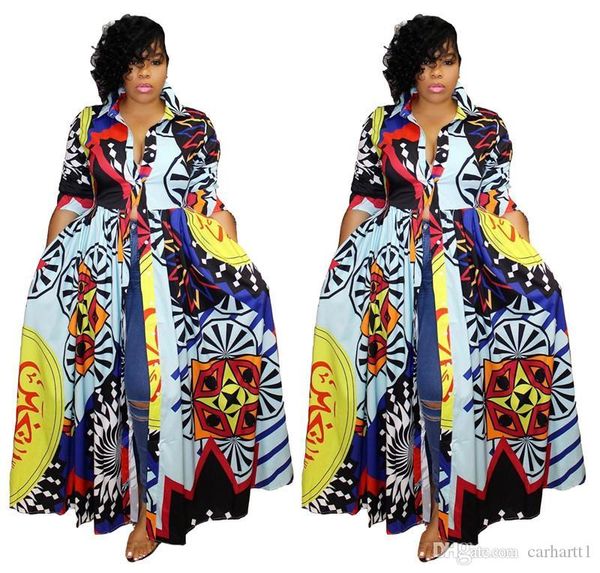 womens digital printed dress autumn women lapel neck long dresses casual ladies long sleeve night club dress, Black;gray
womens digital printed dress autumn women lapel neck long dresses casual ladies long sleeve night club dress, Black;gray