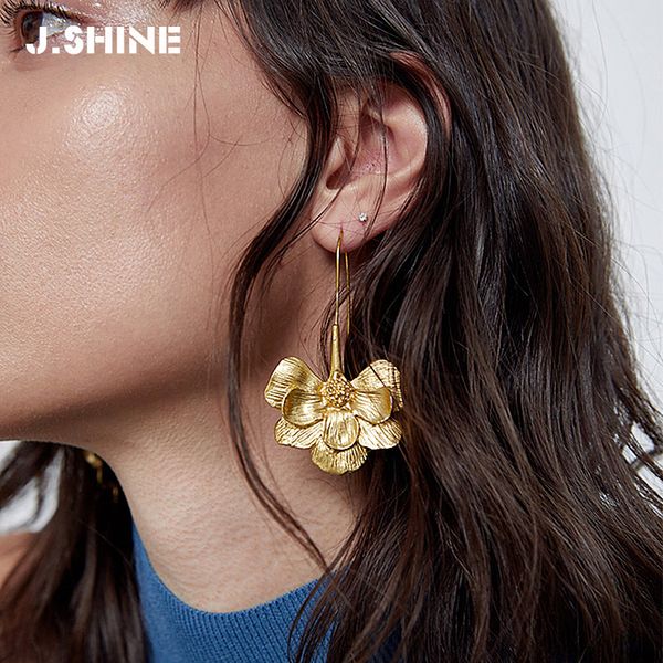 j.shine gold silver color metal flower petal large drop earrings women maxi dangle earrings statement jewelry female bijoux
j.shine gold silver color metal flower petal large drop earrings women maxi dangle earrings statement jewelry female bijoux