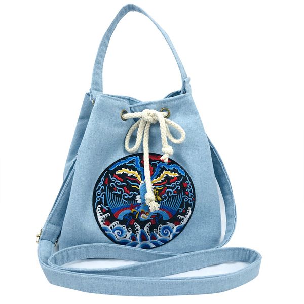 2020 summer new antique bucket bag single-shoulder crossbody bag women's embroidered plain cloth woman
2020 summer new antique bucket bag single-shoulder crossbody bag women's embroidered plain cloth woman