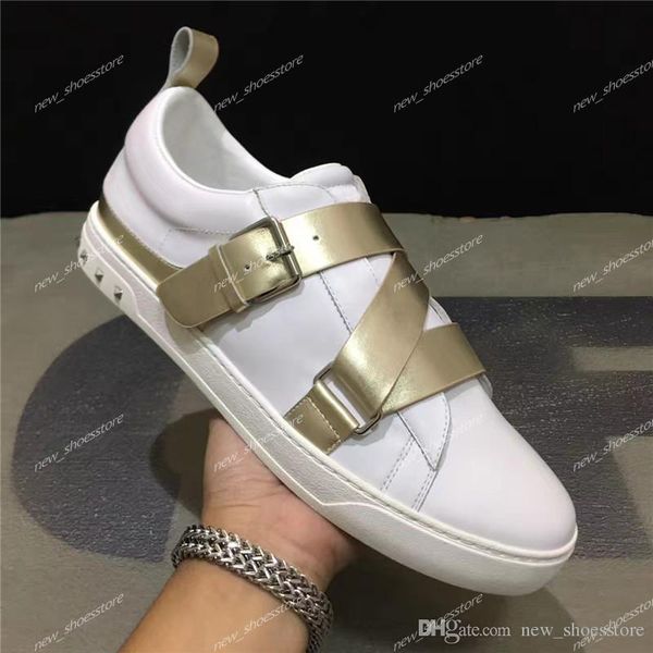 2019 new arrival fashion men women casual shoes luxury designer sneakers shoes leather bandage trainer vitn sneakers, Black
2019 new arrival fashion men women casual shoes luxury designer sneakers shoes leather bandage trainer vitn sneakers, Black