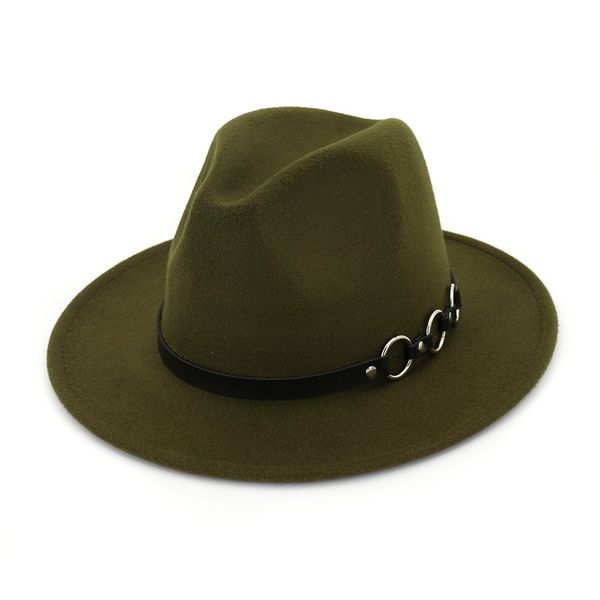 new style women men wool fedora hat with leather ribbon gentleman elegant lady winter autumn wide brim jazz church panama cap, Blue;gray
new style women men wool fedora hat with leather ribbon gentleman elegant lady winter autumn wide brim jazz church panama cap, Blue;gray