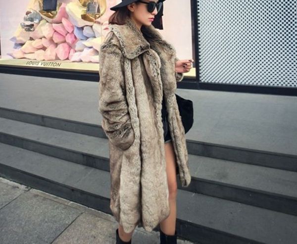 fur coat women new winter medium long coat luxury thicken warm female faux fur overcoat vintage fluffy plus, Black
fur coat women new winter medium long coat luxury thicken warm female faux fur overcoat vintage fluffy plus, Black