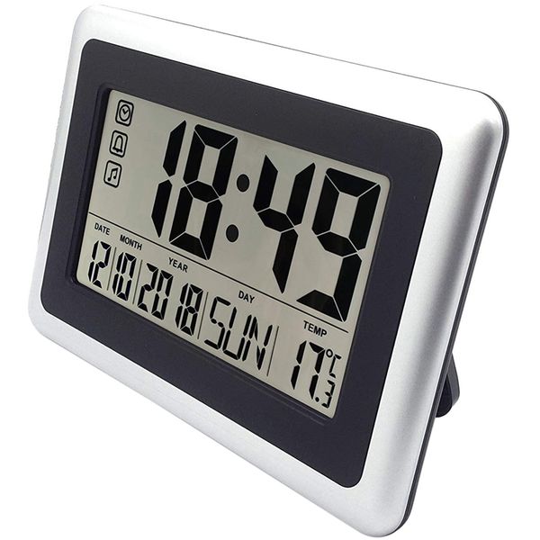 large display digital wall clock,silent desk shelf clocks battery operated easy to read nightstand alarm clock with no night lig
large display digital wall clock,silent desk shelf clocks battery operated easy to read nightstand alarm clock with no night lig