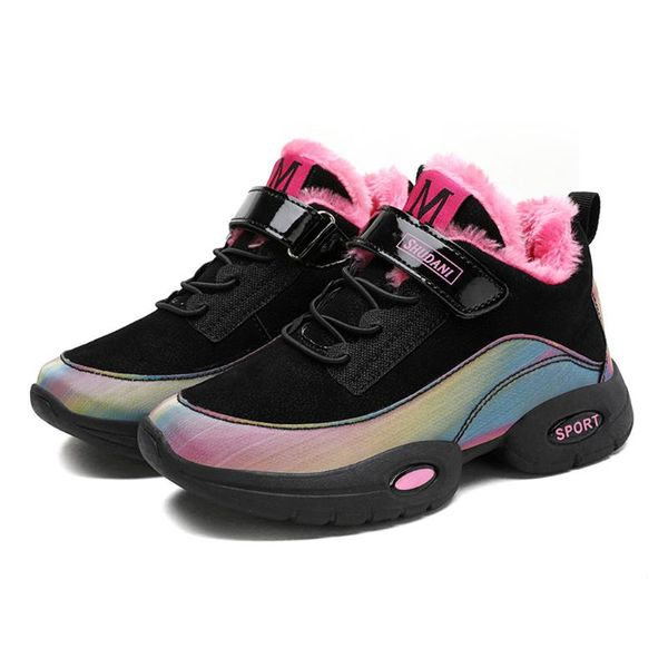 new winter children sneakers boys girls casual leather running shoes chid wear-resistance sneakers warm plush kids sports shoes, Black
new winter children sneakers boys girls casual leather running shoes chid wear-resistance sneakers warm plush kids sports shoes, Black
