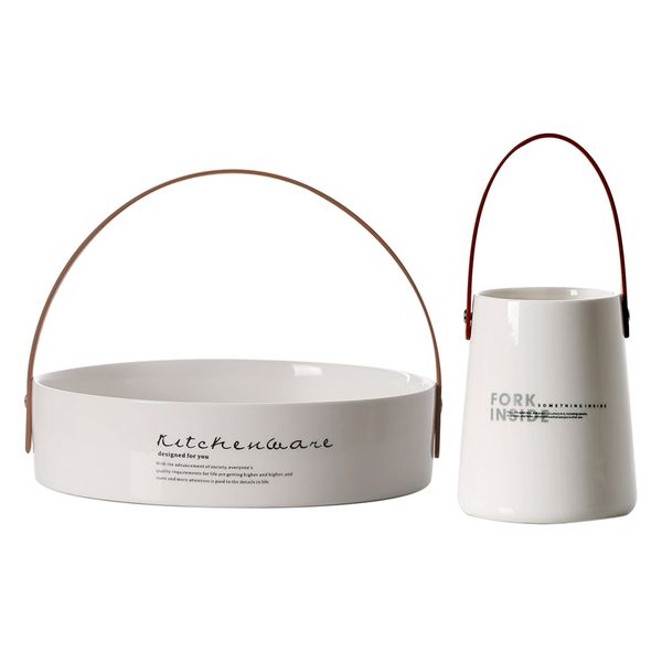 2x storage jar bottle with leather handle minimalist desk storage bottle organizer flower vase container a & e
2x storage jar bottle with leather handle minimalist desk storage bottle organizer flower vase container a & e