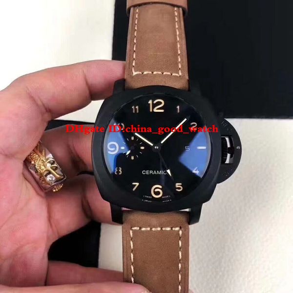 luxury watch 44mm 1950 gmt pam441 pam00441 441 ceramic transparent mechanical automatic mens watch watches wristwatches, Slivery;brown
luxury watch 44mm 1950 gmt pam441 pam00441 441 ceramic transparent mechanical automatic mens watch watches wristwatches, Slivery;brown