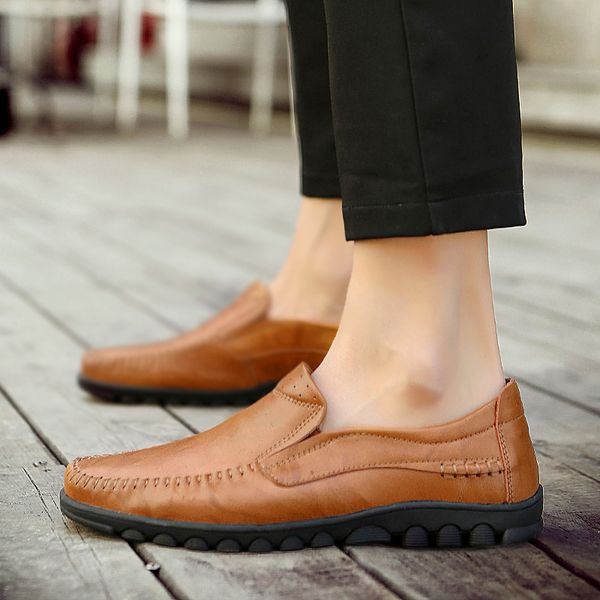 british style leather men shoes fashion soft male loafers vintage men driving shoes moccasins slip on male loafers hc-513, Black 
british style leather men shoes fashion soft male loafers vintage men driving shoes moccasins slip on male loafers hc-513, Black